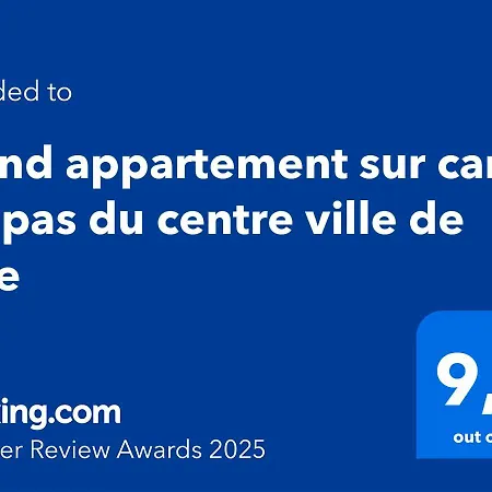 Grand Sur Canal A 2 Pas Du Centre De *