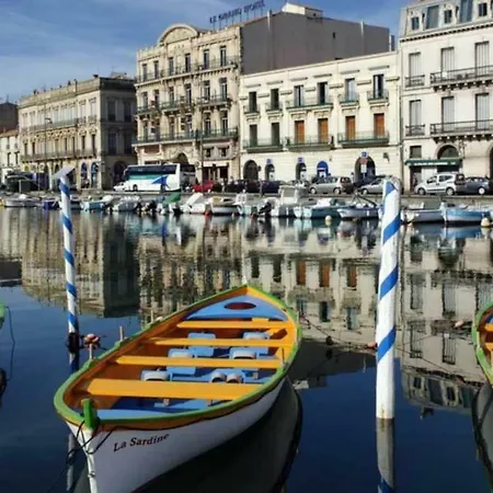 Grand Sur Canal A 2 Pas Du Centre De Apartmán Sète